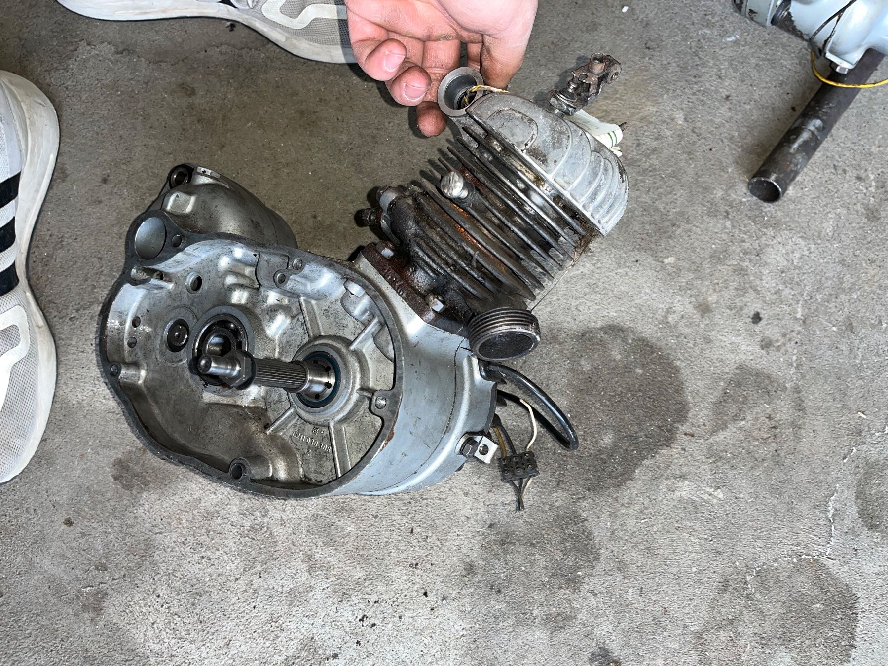 Sachs Parti ricambio per ciclomotori: Sachs 502 Saxonette Motor – Difettoso da Fahrni b. Thun venduto da berger_tuning34 5