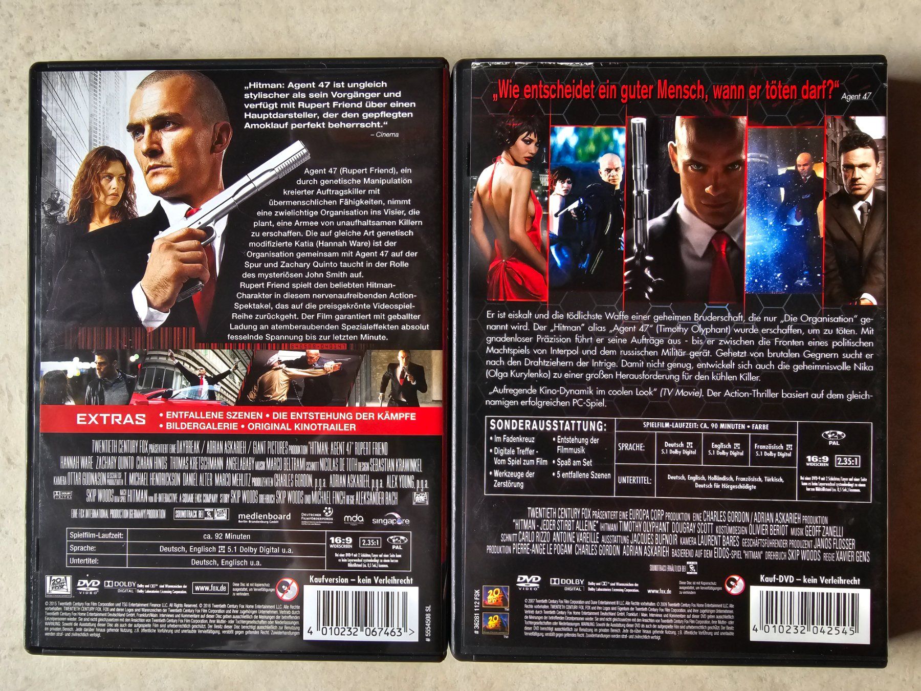 Tutti i DVDs: Hitman & Hitman - Agent 47 – Usato da Schneisingen venduto da backstore24 1