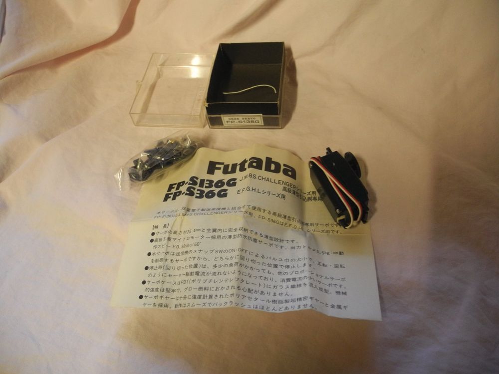 FUTABA FPS136G GEAR SERVO Kaufen auf Ricardo