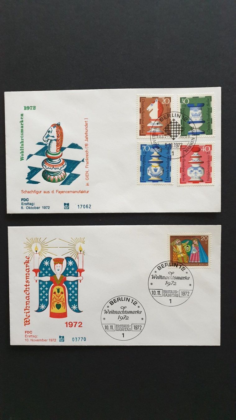 Tous les timbres: Deutsche Bundespost. 1972. – D'occasion à Goldach par armando_r