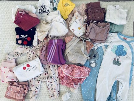 XL Sommer-/Frühlingkleiderset Mädchen Gr. 62