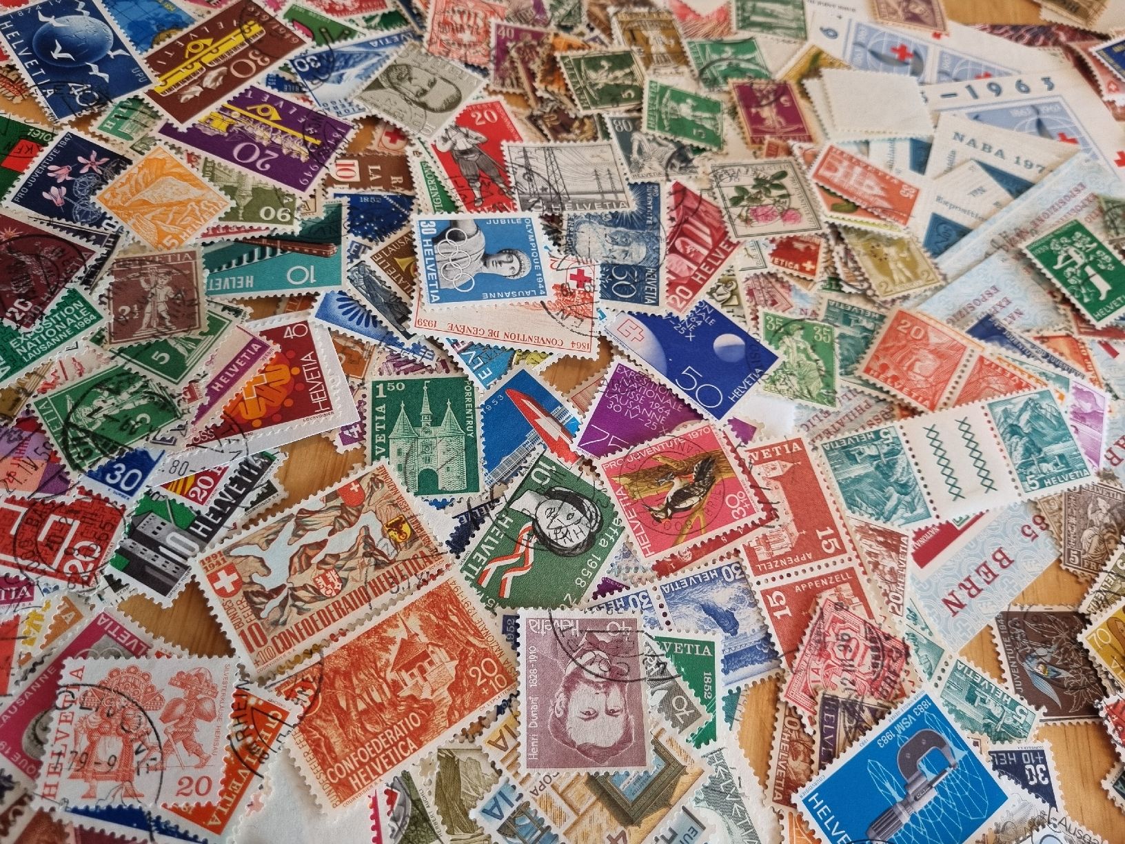 Alle Briefmarken: REICHHALTIGE SAMMLUNG SCHWEIZ - AB KLASSIK – Gebraucht aus Heimenschwand von rog_p7h9 2