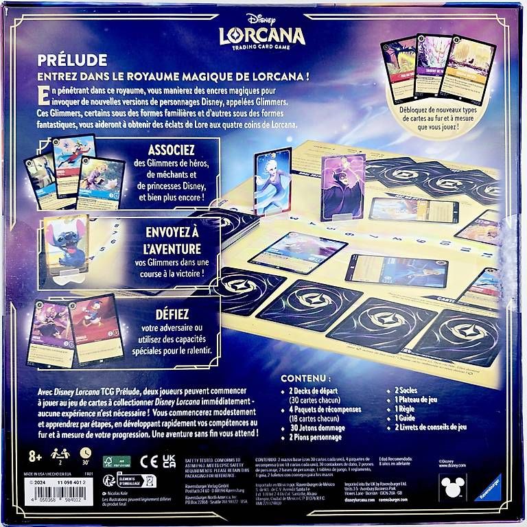 Ravensburger Giochi: Disney Lorcana Prélude neuf – Nuovo e nell'imballaggio originale da Grandson venduto da Nouvelle-ere 2