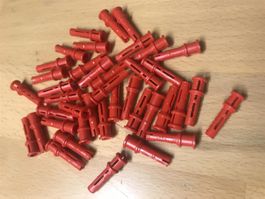 LEGO 40x Pin lang mit Stopper (32054)