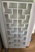 Designer Wandregal / Raumteiler weiss offen