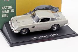 Aston Martin DB5 Coupé 1963-1965 RHD silber met.        1:43