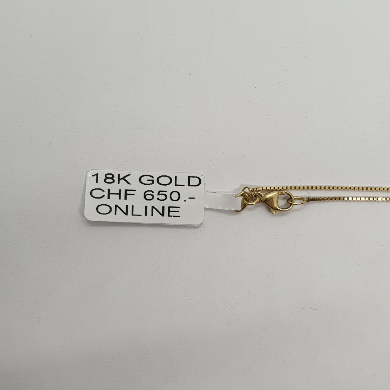 Catenine: Echt 18K Gold - Venezianer Kette – Usato da Luzern venduto da Goldhaus-Luzern 2