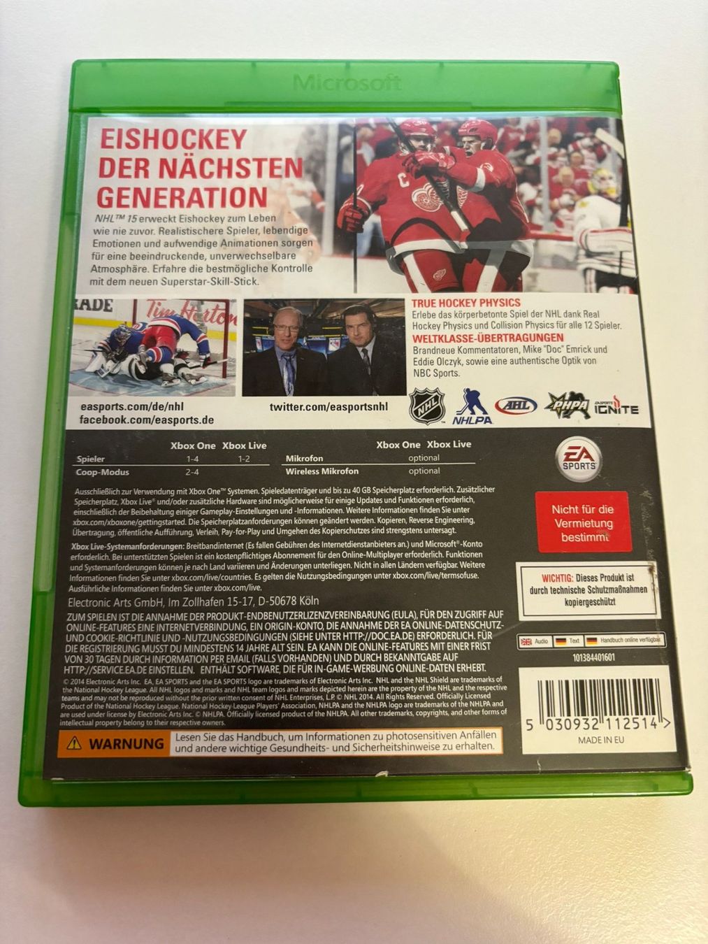Giochi: NHL 15 (XBOX ONE) – Usato da Herisau venduto da Seyashop1 2