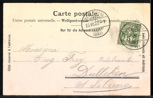 Cartoline postali: Seelisberg, Hotel Sonnenberg und Turmgeb – Usato da Berlin venduto da bartko-reher 1