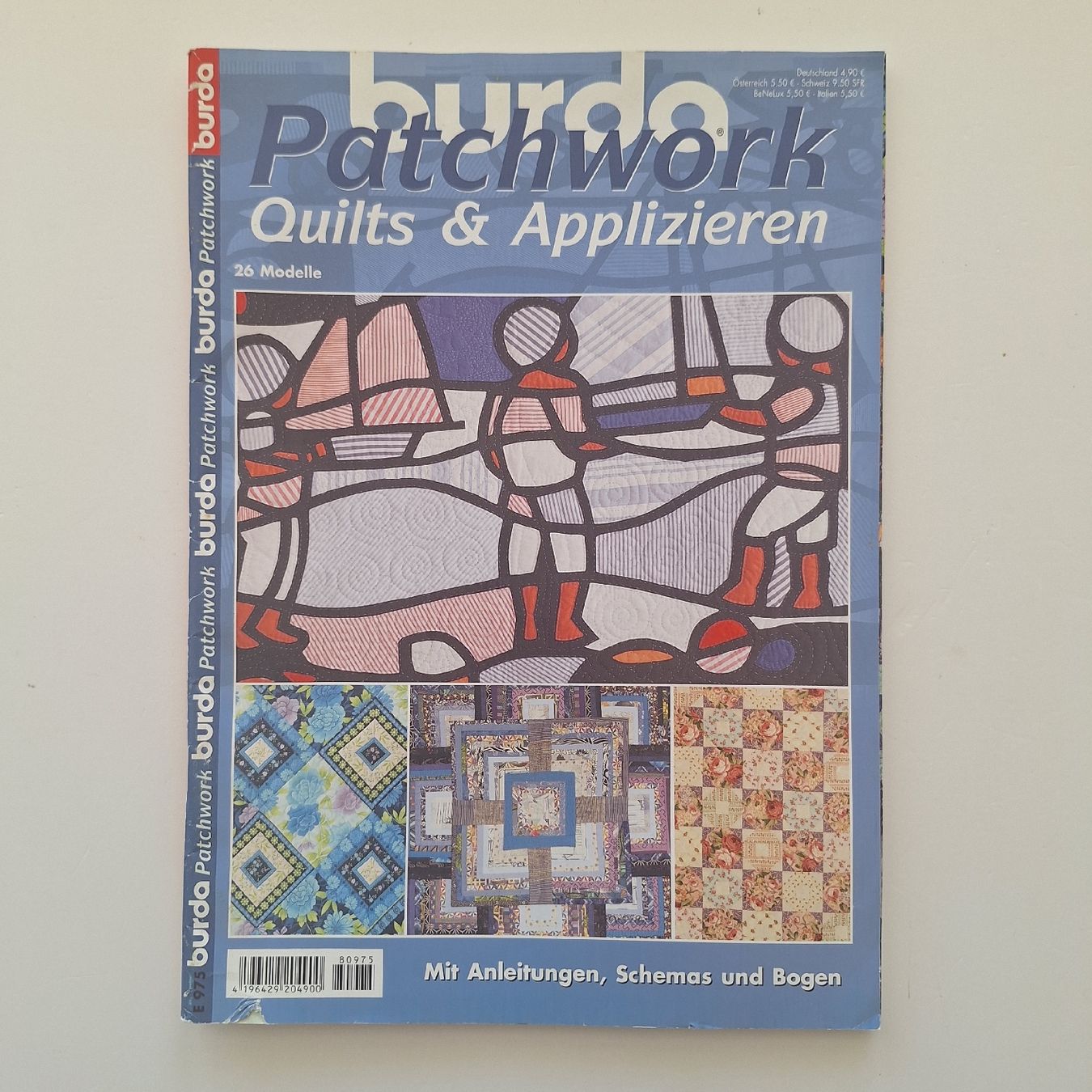 Riviste & Magazine: Burda - Patchwork Quilts & Applizieren – Usato da Basel venduto da Kunterbunt12