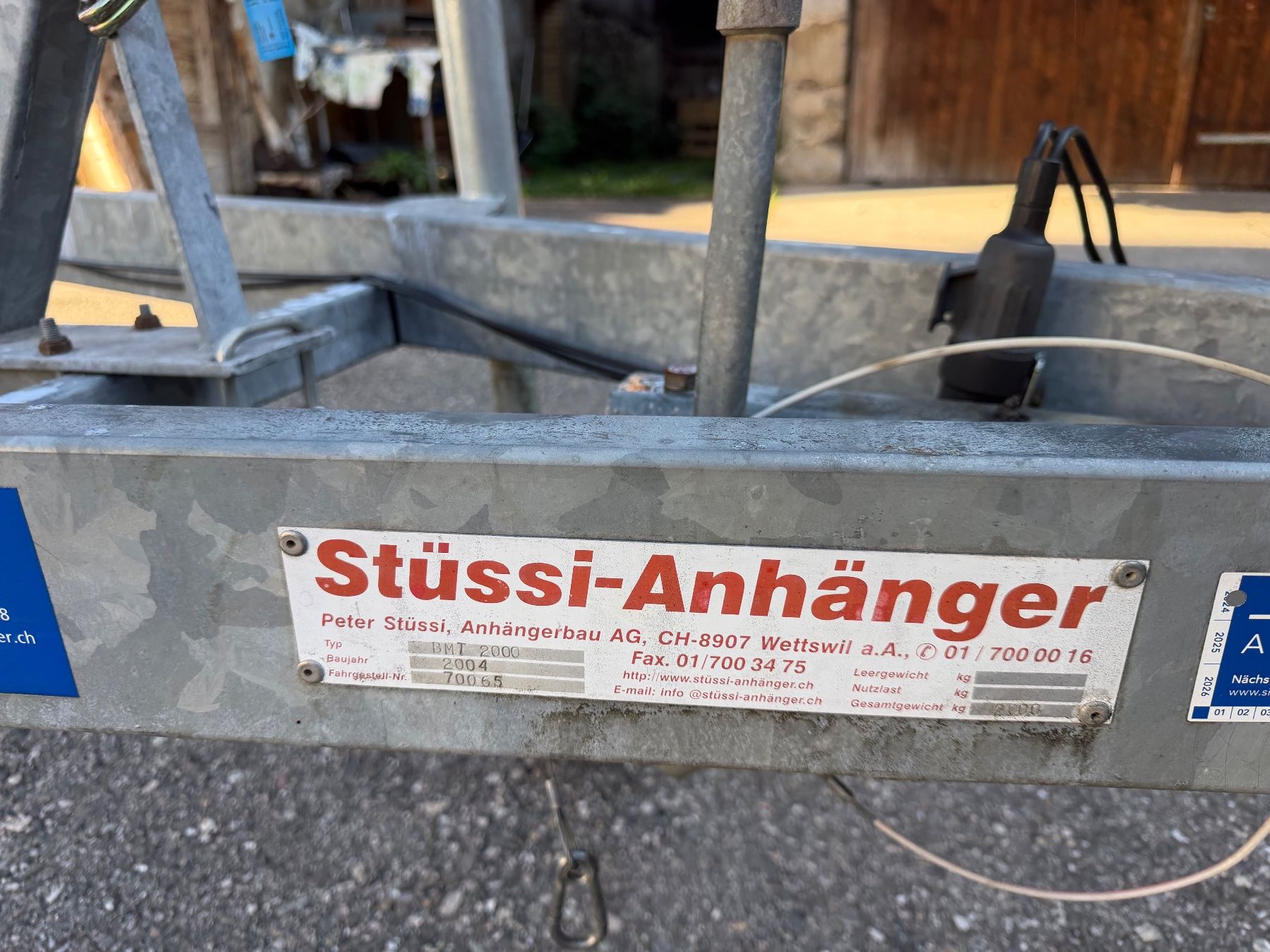 Anhänger: Bootsanhänger Stüssi BMT 2000Kg – Gebraucht aus stallikon von Guetze1990 1