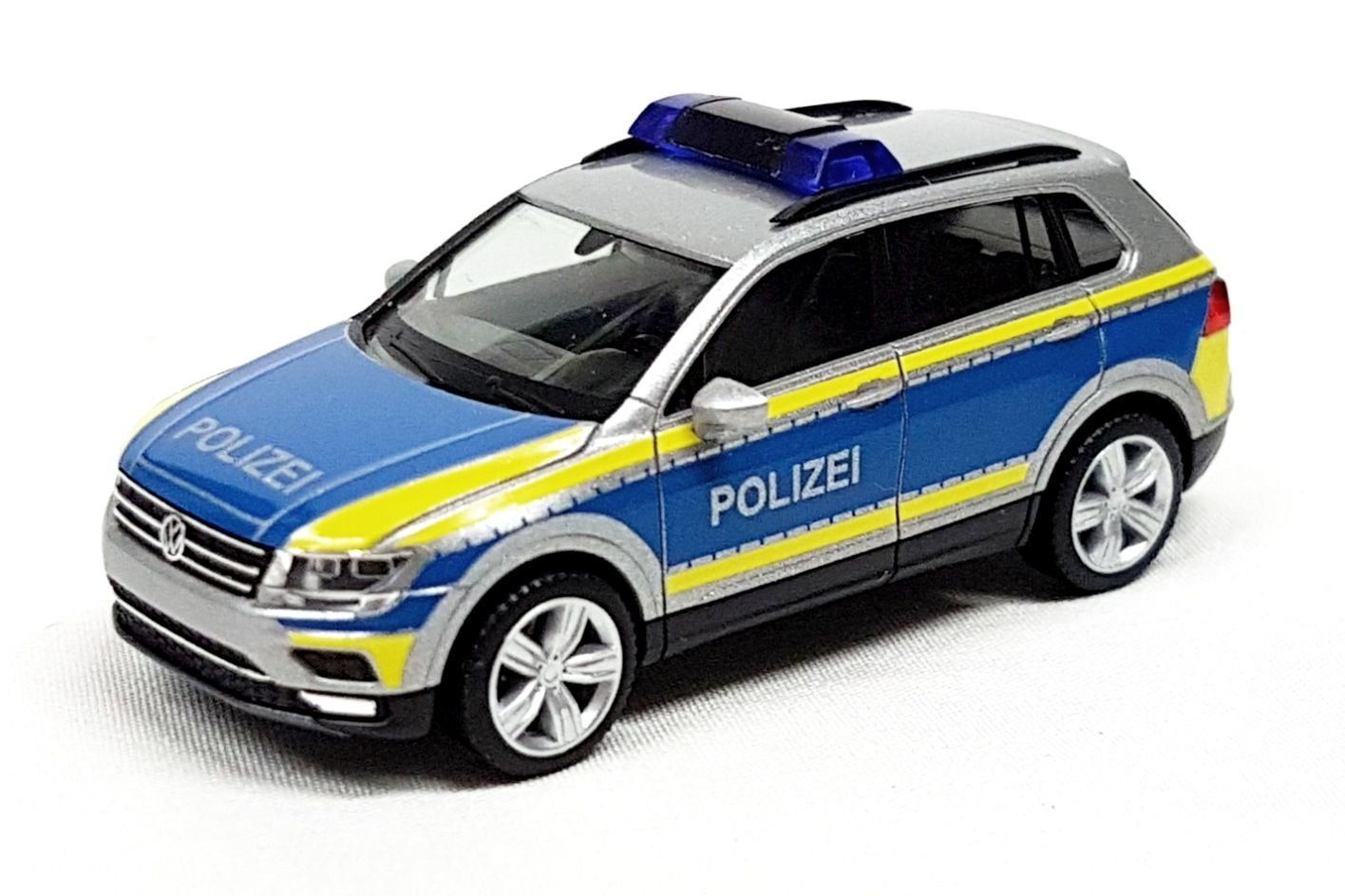 Herpa Modellini d'auto: 1:87 VW Tiguan "Polizei Goslar" – Nuovo e nell'imballaggio originale da Affoltern am Albis venduto da Modellshop-8910