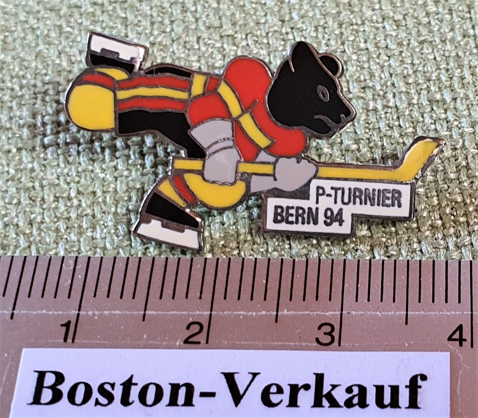 Spille: E341  Pin Eishockey Polizei Turnier Bern – Usato da Reinach BL venduto da Boston-Verkauf 1