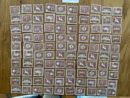 60Fr Ämter Frankaturware ungestempelt postfrisch Sammlung