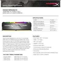 HyperX Fury 4x8Gb RGB