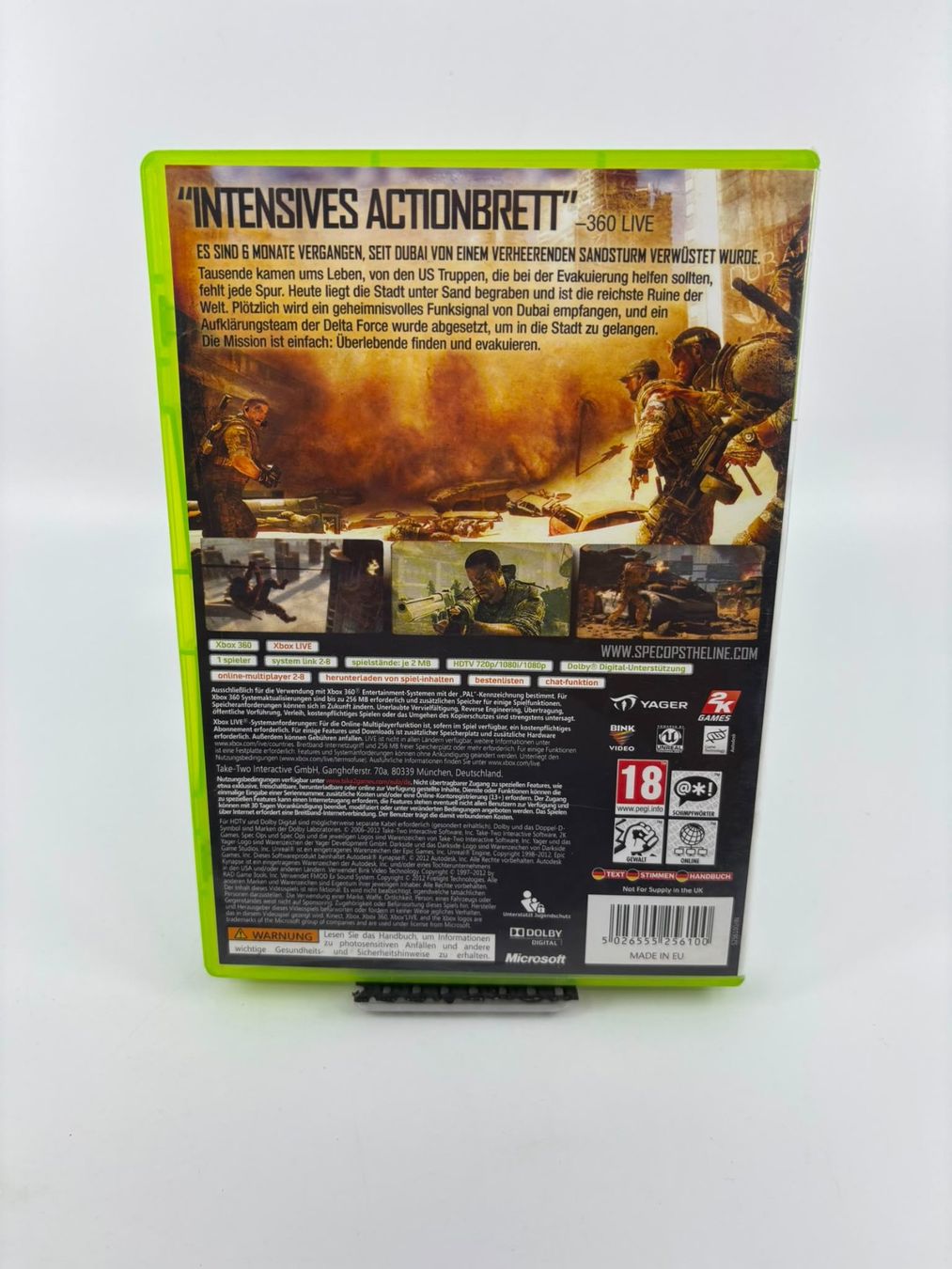 Jeux: Spec OPS The Line (XBOX 360) – D'occasion à Herisau par Seyashop_2 2