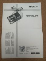 Migros Gutschein (180.-)