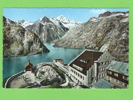 Grimsel-Hospitz, Blick auf Finsteraarhorn