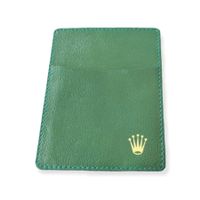 Rolex Green Porte-Cartes / Kartenhalter/ Card Holder/ Etui