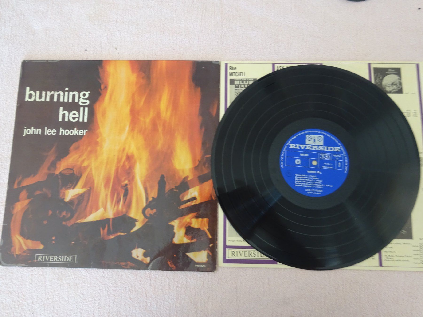 Dischi in vinile: JOHN LEE HOOKER ** BURNING HELL ** ORIG. 1964 ** AKTION 37.- – Usato da Luzern venduto da xrayspex99 1