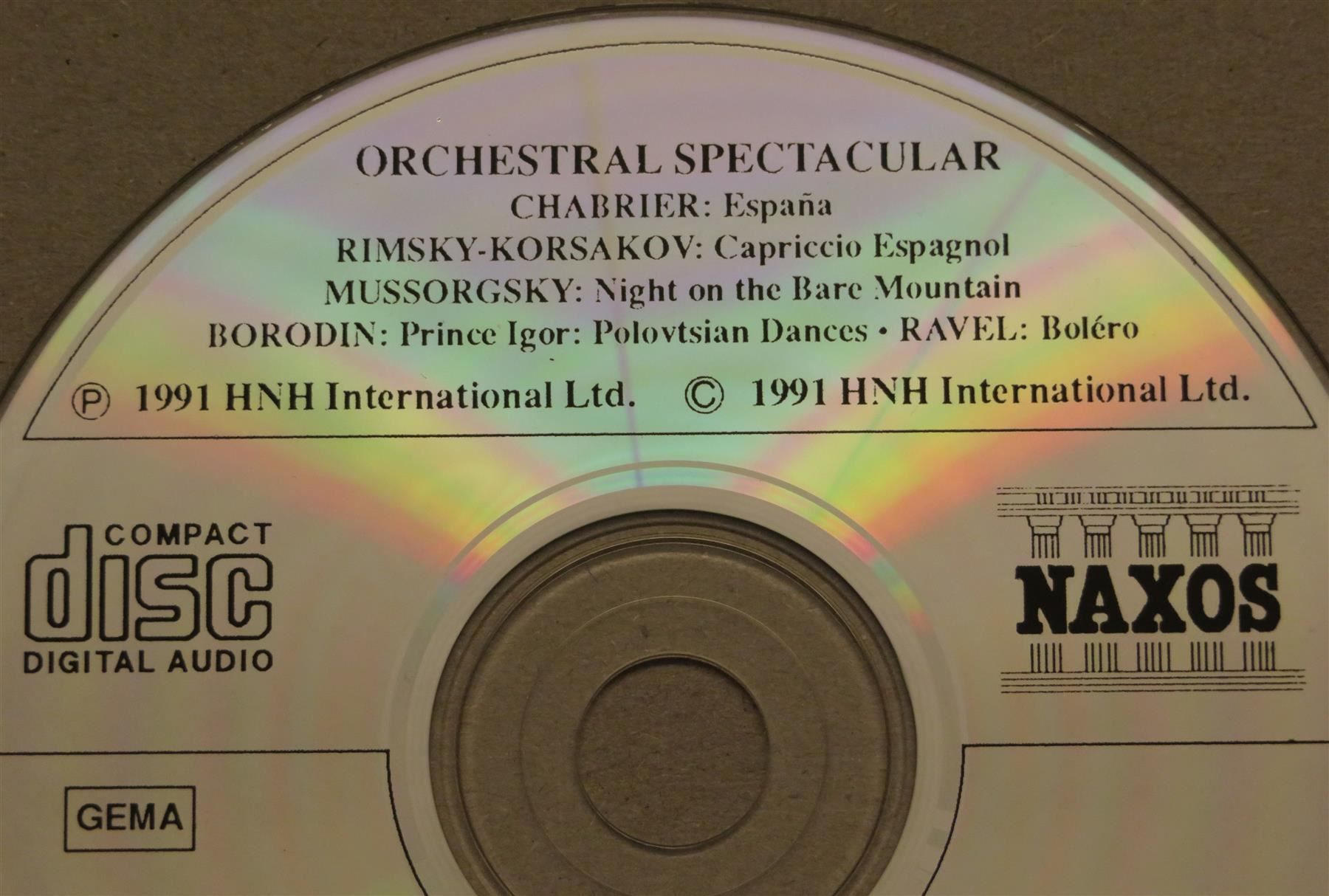 CDs: CD: Orchestral Spectacular - Compilation – Gebraucht aus Oberriet SG von Manick 3