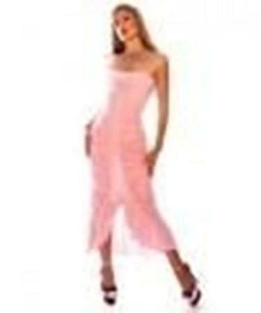 WASSERFALL ABENDKLEID PIGGY ROSA ONE SIZ