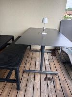 Sehr gut erhaltene und gepflegte Garten-Sitzgruppe