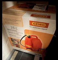 Benzin Kanister 25 Litern mit Zapfpistole Pumpe