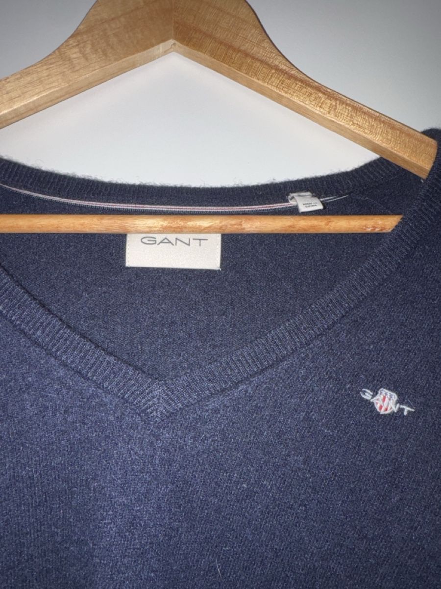 Gant Pullover & Sweatshirts: Gant Pullover dunkelblau V-Ausschnitt – Neu (gemäss Beschreibung) aus Bülach von Mellinchen30 1