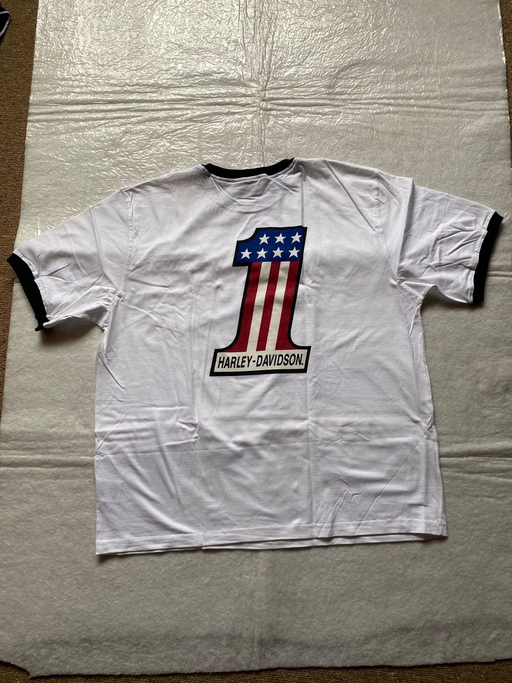 Harley-Davidson T-shirt: Harley-Davidson T-Shirt, Weiss, , Grösse  L oder XL – Nuovo (secondo la descrizione) da Berg TG venduto da Electrolux23 1