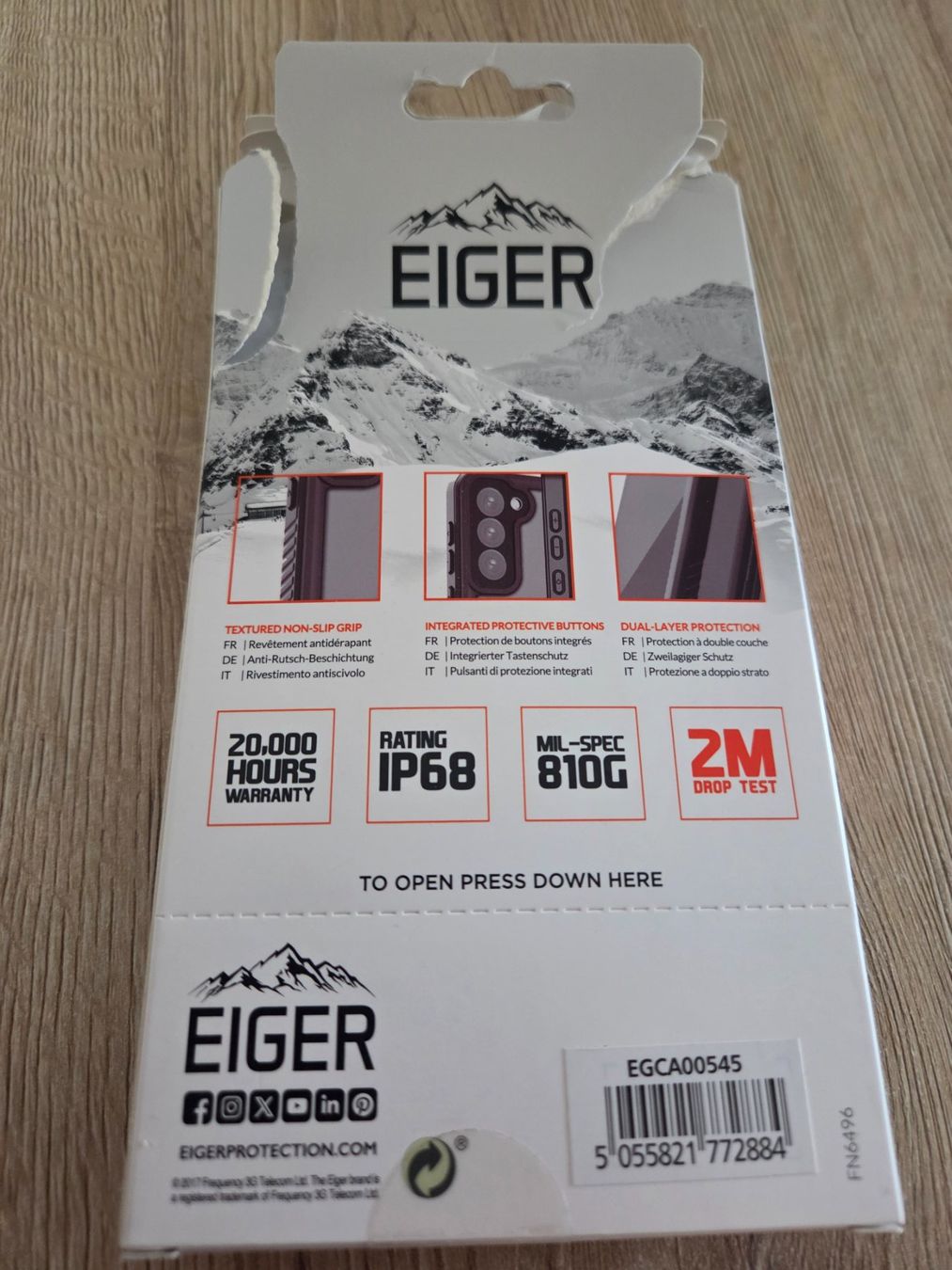 Eiger Cover & Protezioni schermo: Eiger Avalanche Samsung Galaxy S24 Hülle - Neu – Nuovo (secondo la descrizione) da Steffisburg venduto da AutoFiat 3