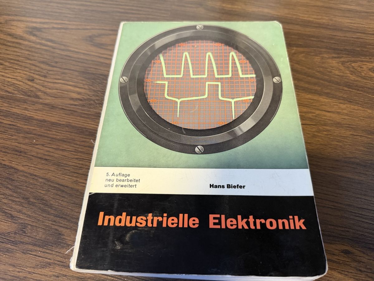 Bücher: Industrielle Elektronik, 5. Auflage, , Hans Biefer – Gebraucht aus BADEN von Sprinz