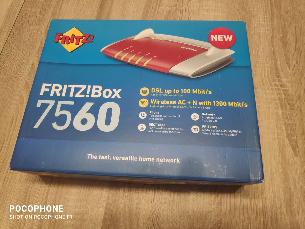 Fritzbox Fritz!Box 7560 (DSL) | Kaufen auf Ricardo