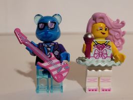 2 minifigures Lego Vidiyo neuves avec 16 tablettes