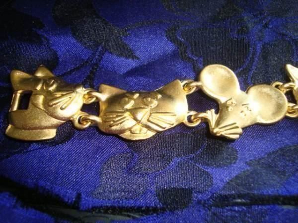 Bracciali & Braccialetti: Tom Jerry Armband AJC/USA "gold" – Usato da Hinwil venduto da Glasperlen