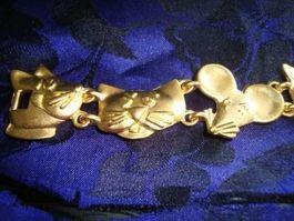 Tom Jerry Armband AJC/USA "gold"