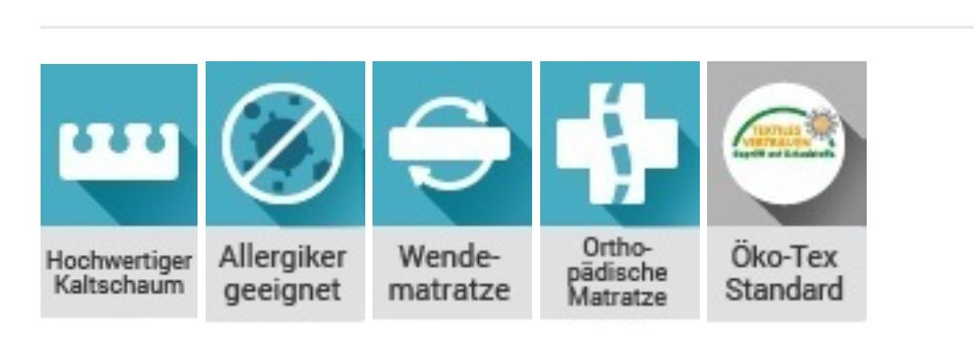Materassi: Orthopädische Matratze 90x200cm – Nuovo (secondo la descrizione) da Dorf venduto da Romonta 5