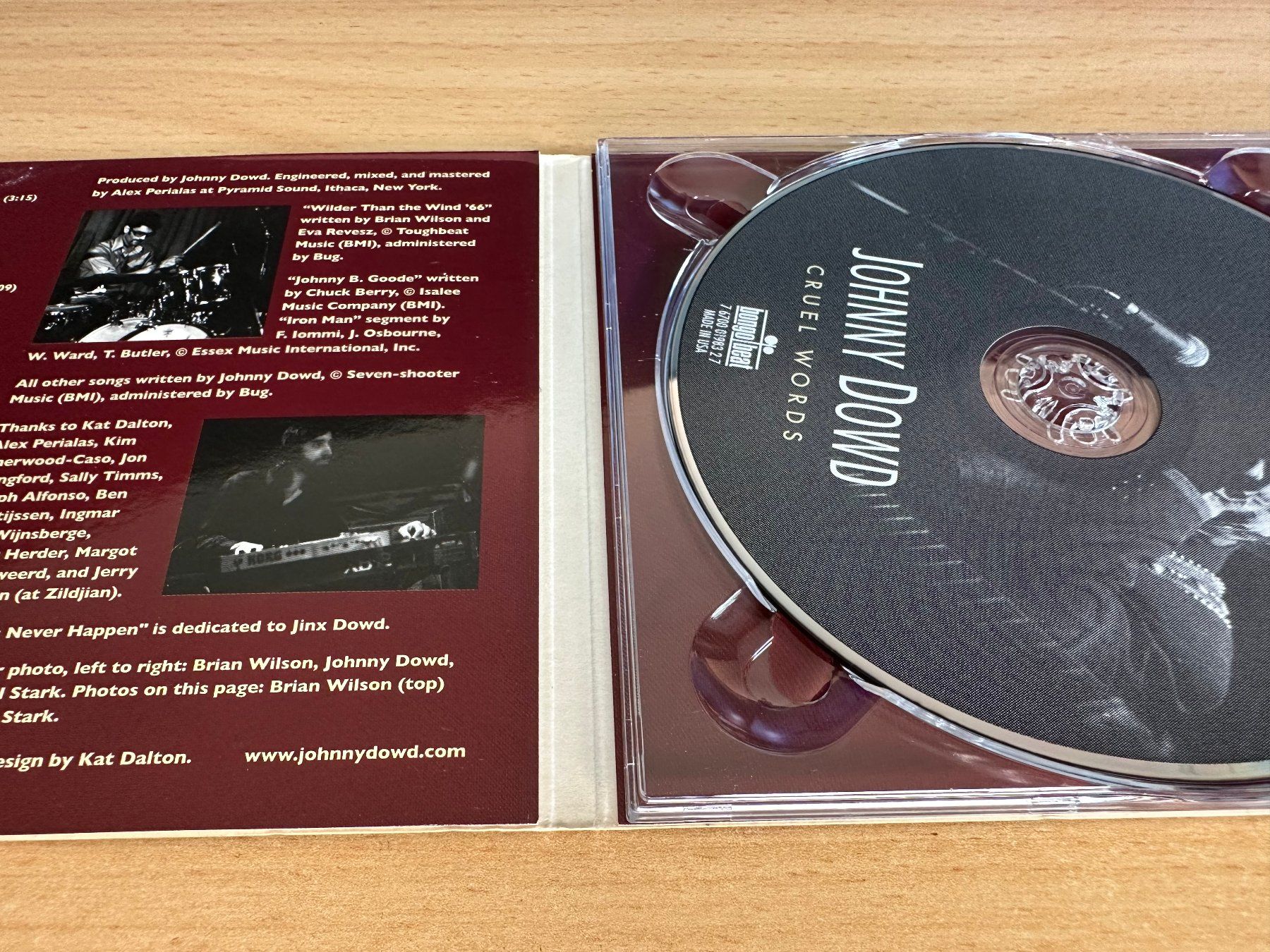 CDs: Johnny Dowd – Cruel Words – Gebraucht aus Rikon im Tösstal von Alpenmutz 2