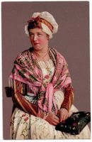 Neuchâtel, costume d'une jeune femme