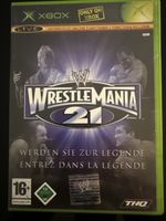 Xbox Game WWE WrestleMania 21 - Top erhalten, dt. Version, f