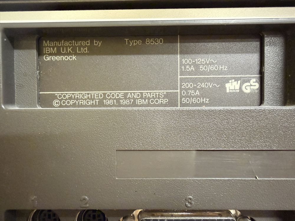 2x Vintage IBM PS/2 Computer (Personal System/2) – Für Samml (Gebraucht ...