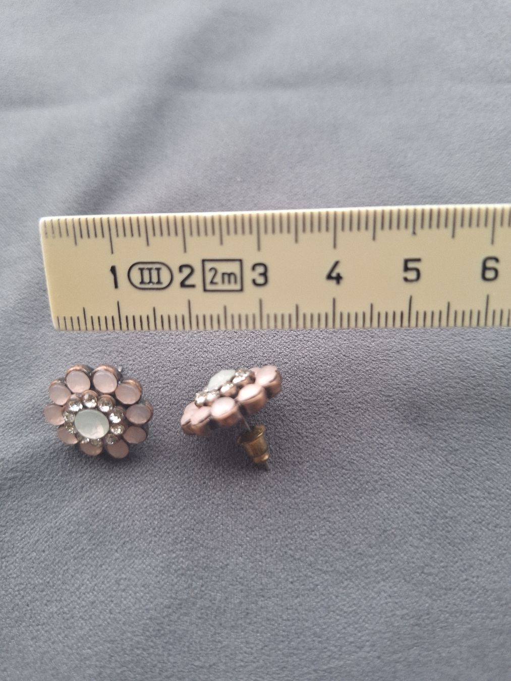 Orecchini pendenti & Orecchini a lobo: Ohrstecker Blumenform rosa – Usato da Horn venduto da Maccheroni 1