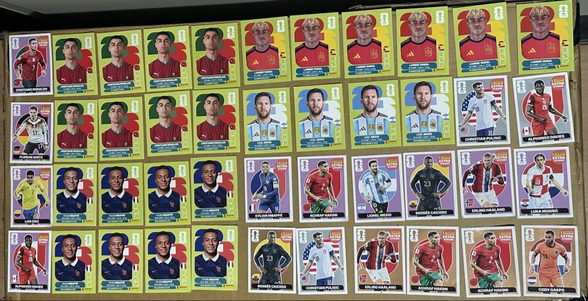 Panini Carte collezionabili: Panini Ronaldo, Yamal, Messi, Mbappe & Extra Sticker. usv. – Nuovo (secondo la descrizione) da Uster venduto da Haki.vhc 5