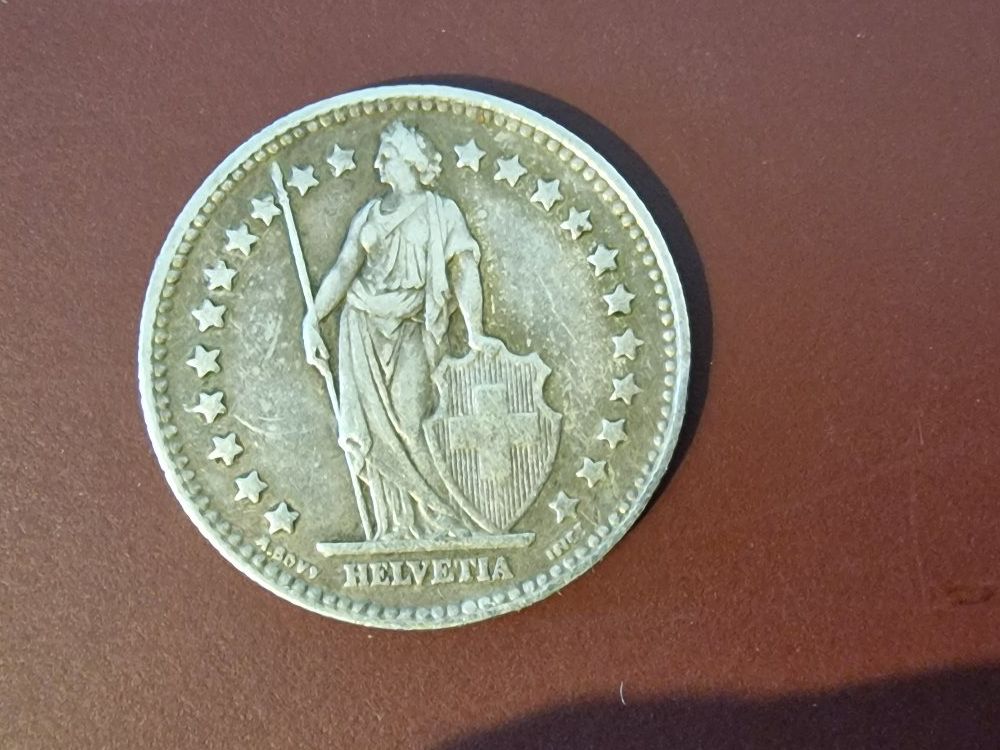 Tutti le monete: Pièce 1.- Argent 1934 – Usato da Vevey venduto da luc9 1