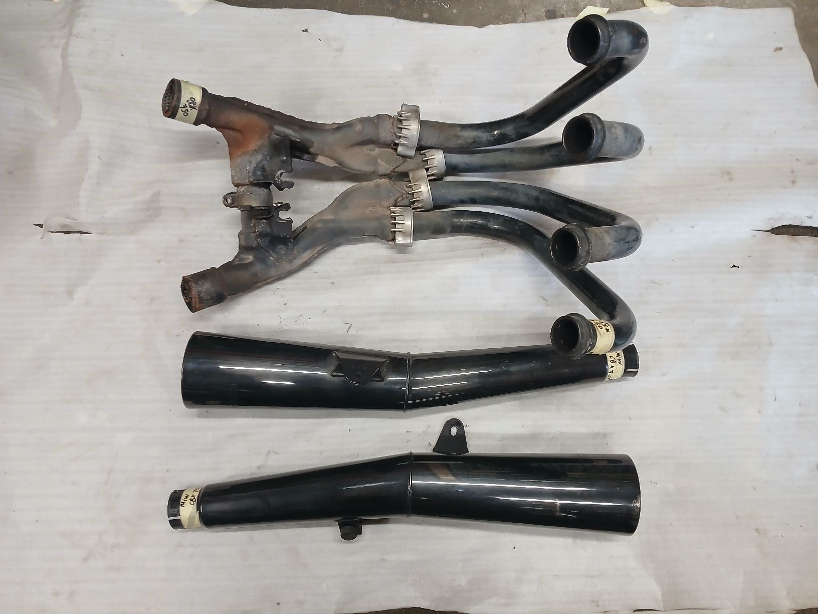 Honda Sistemi di scarico: Honda CBX 750 MIVV échappement, auspuff – Usato da Fey venduto da lobanovski1