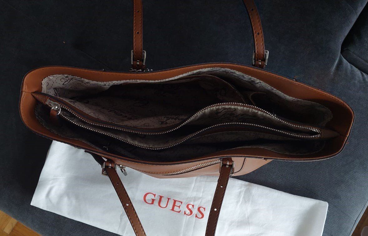 Guess Borse da donna: Guess Handtasche / Shopper braun – Nuovo (secondo la descrizione) da Winterthur venduto da jamz77d 3
