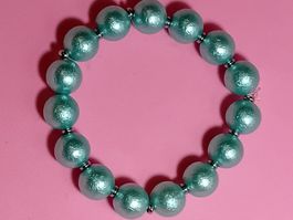 armband,,hellblau,,,,modeschmuck,,matt