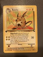 Pokemon TCG Raichu NM, Fossil Set, 1996, 1.Edition