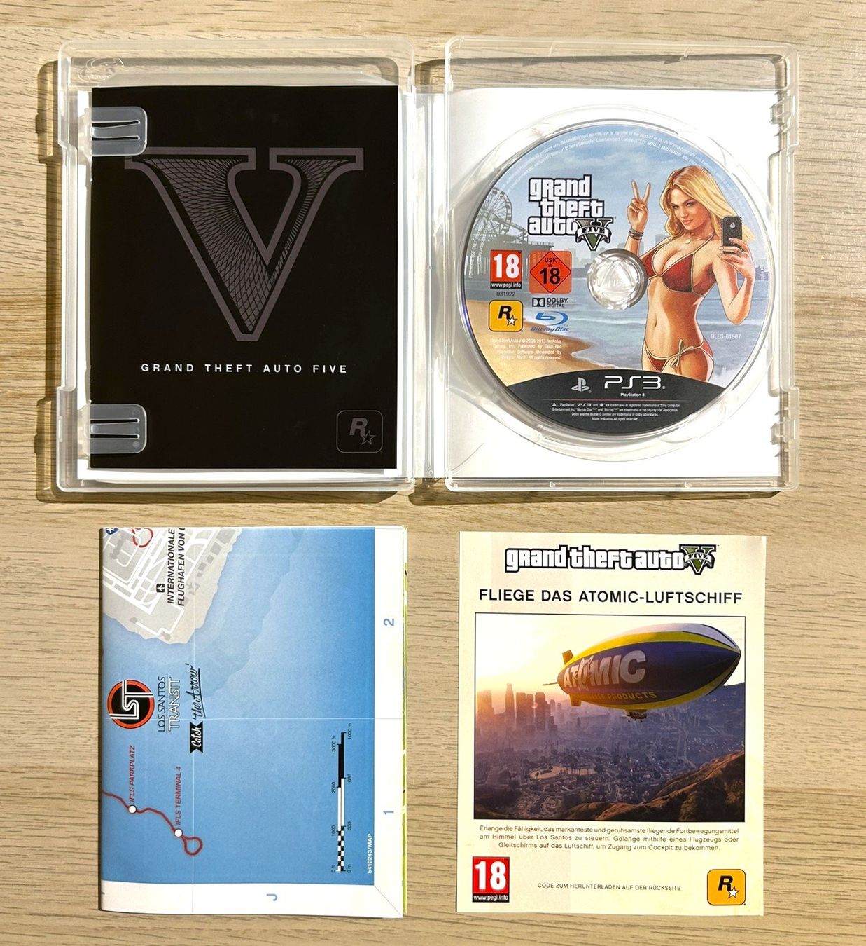 Sony Giochi: Grand Theft Auto V GTA 5 PS3 – Usato da St. Gallen venduto da Alpine.Arcade 2