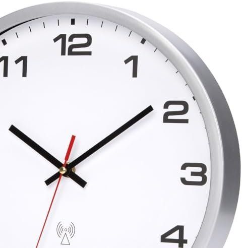 Pendules & Horloges murales: Funkuhr weiss – Neuf avec emballage d'origine à Hundwil par Stallone5 4